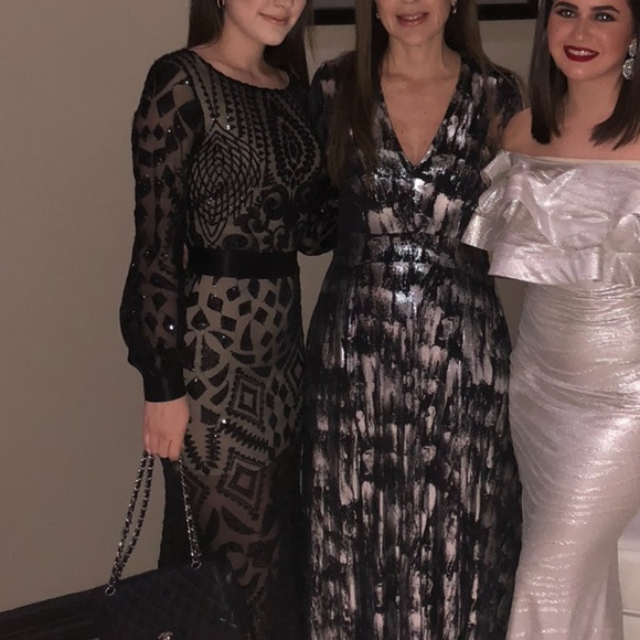 Black Sequin Gown - Picture 6 of 6